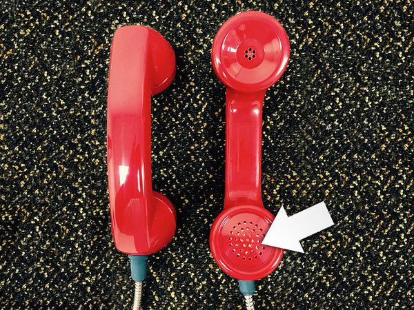 Red Handset with NO Blue Dot